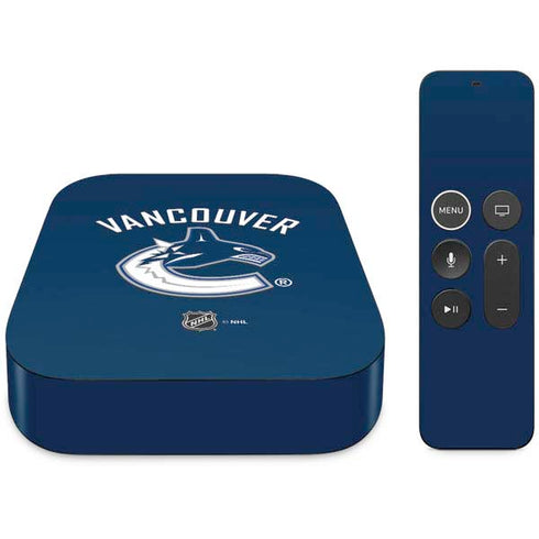 NHL Vancouver Canucks Solid Background Apple TV Skin